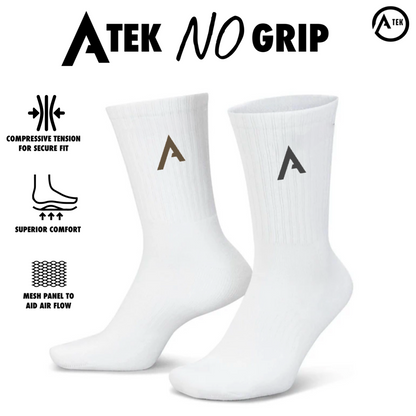 ATEK NO Grip - White - Junior / Small Adult